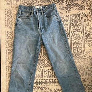 Aritzia Denim Forum The Joni High Rise size 25